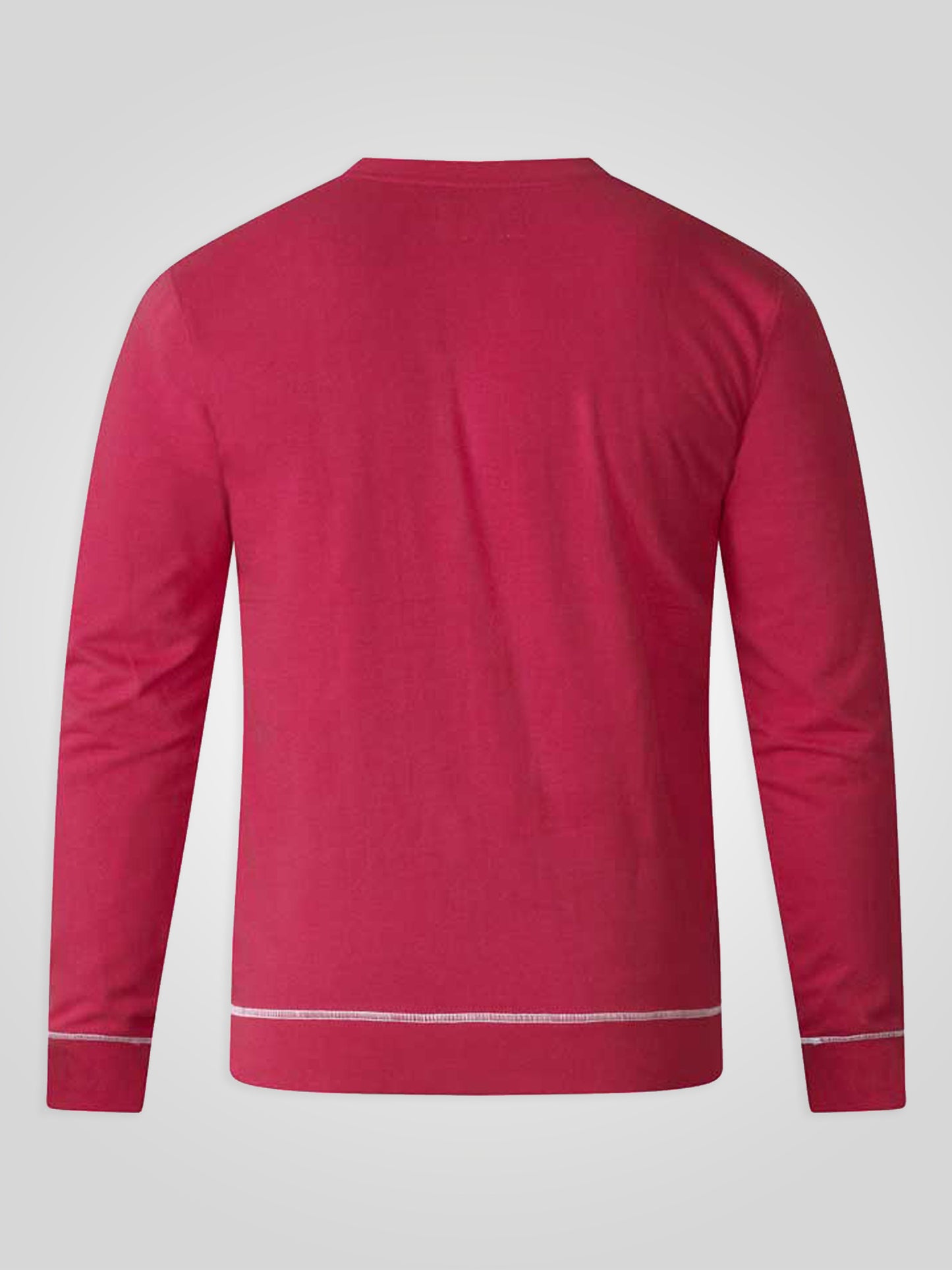 BAUBLES -D555 Red Baubles Print Christmas Sweatshirt