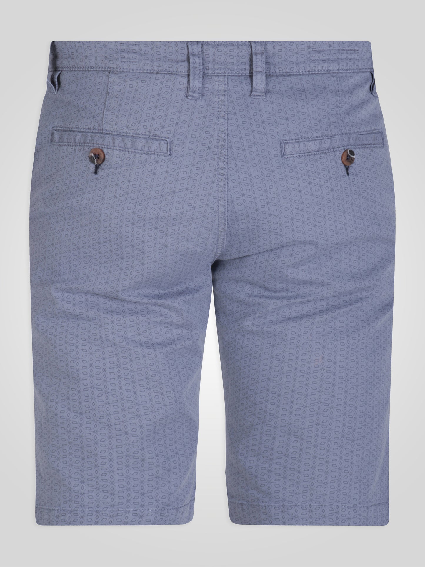 HARDY -D555 Blue All Over Print Stretch Shorts