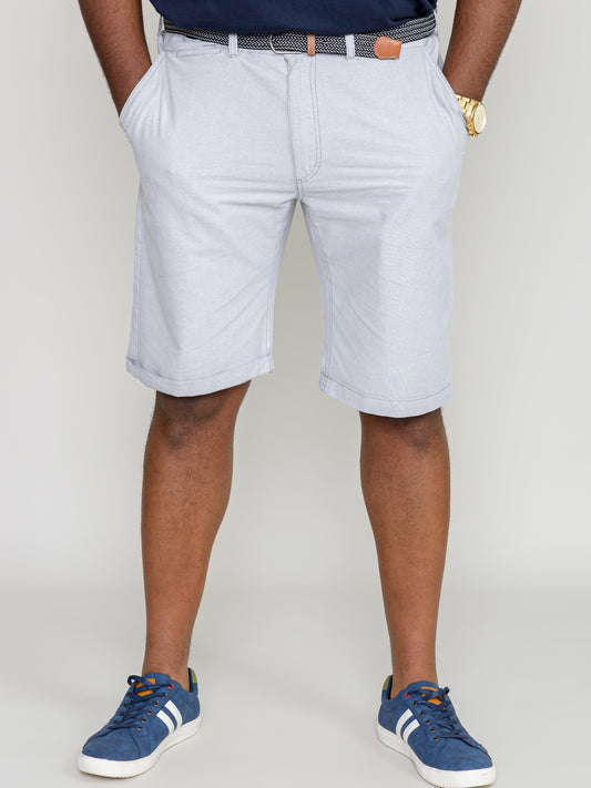 NEWGATE -D555 Denim Blue Oxford Chino Shorts