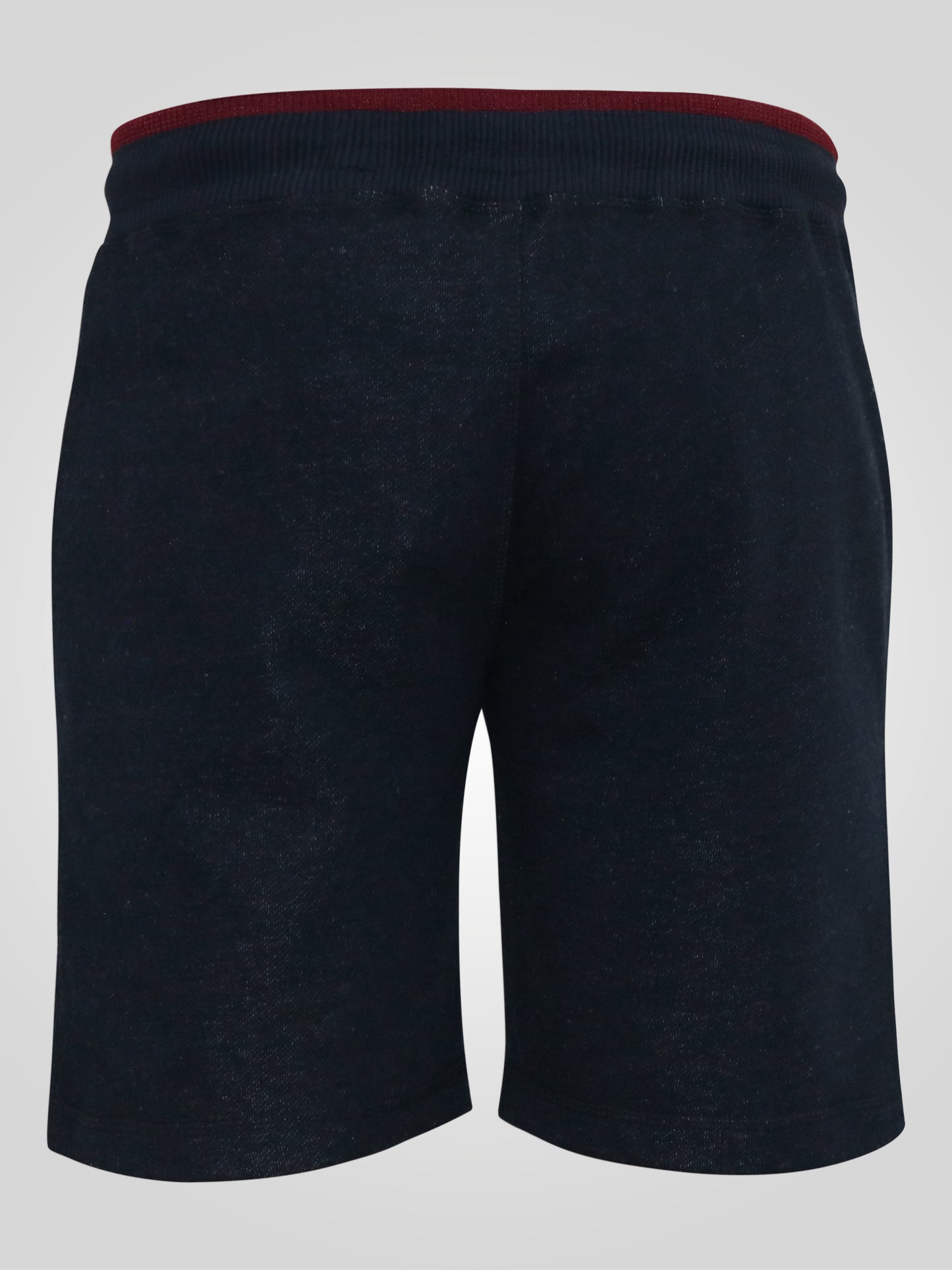 TUNSTALL -D555 Denim Blue Marl Elasticated Waist Loop Back Shorts