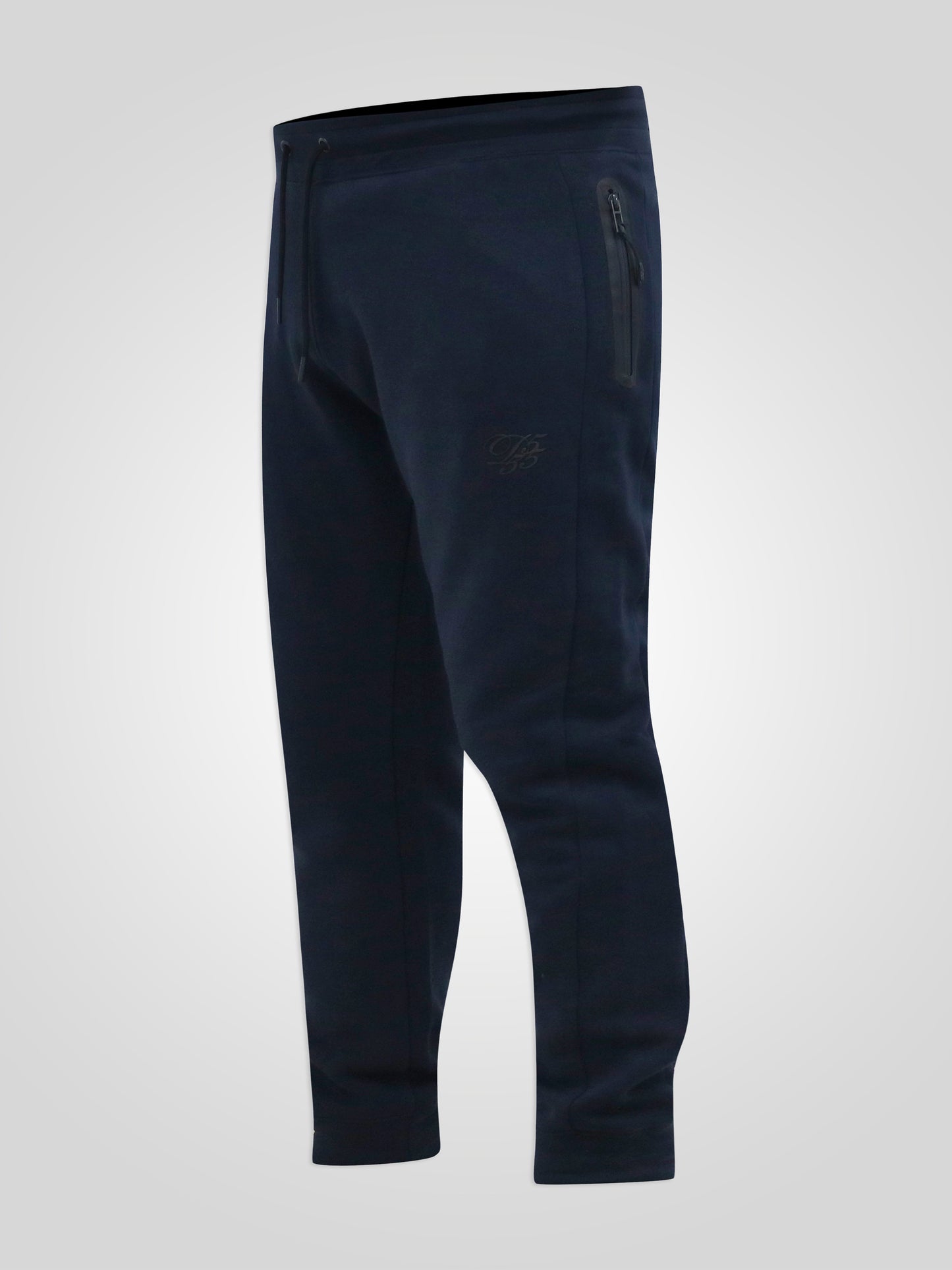 ASHFORD -D555 Navy Blue Couture Elasticated Waistband Jogger