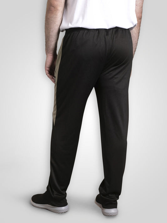 PETERBOROUGH -D555 Black Dry Wear Elasticated Jogger with Contrast Panels