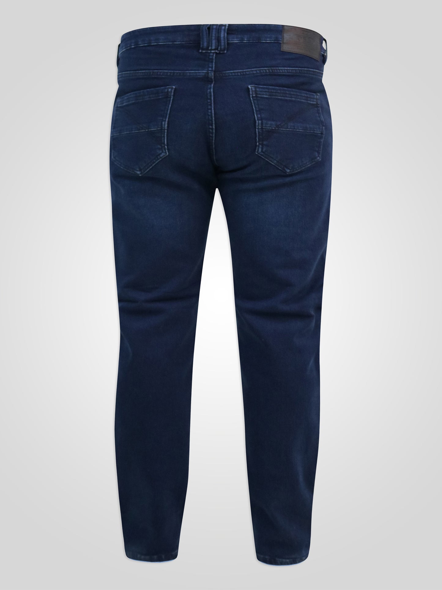 PUTNEY -D555 Dark Blue Wash Super Stretch Knitted Denim Jeans