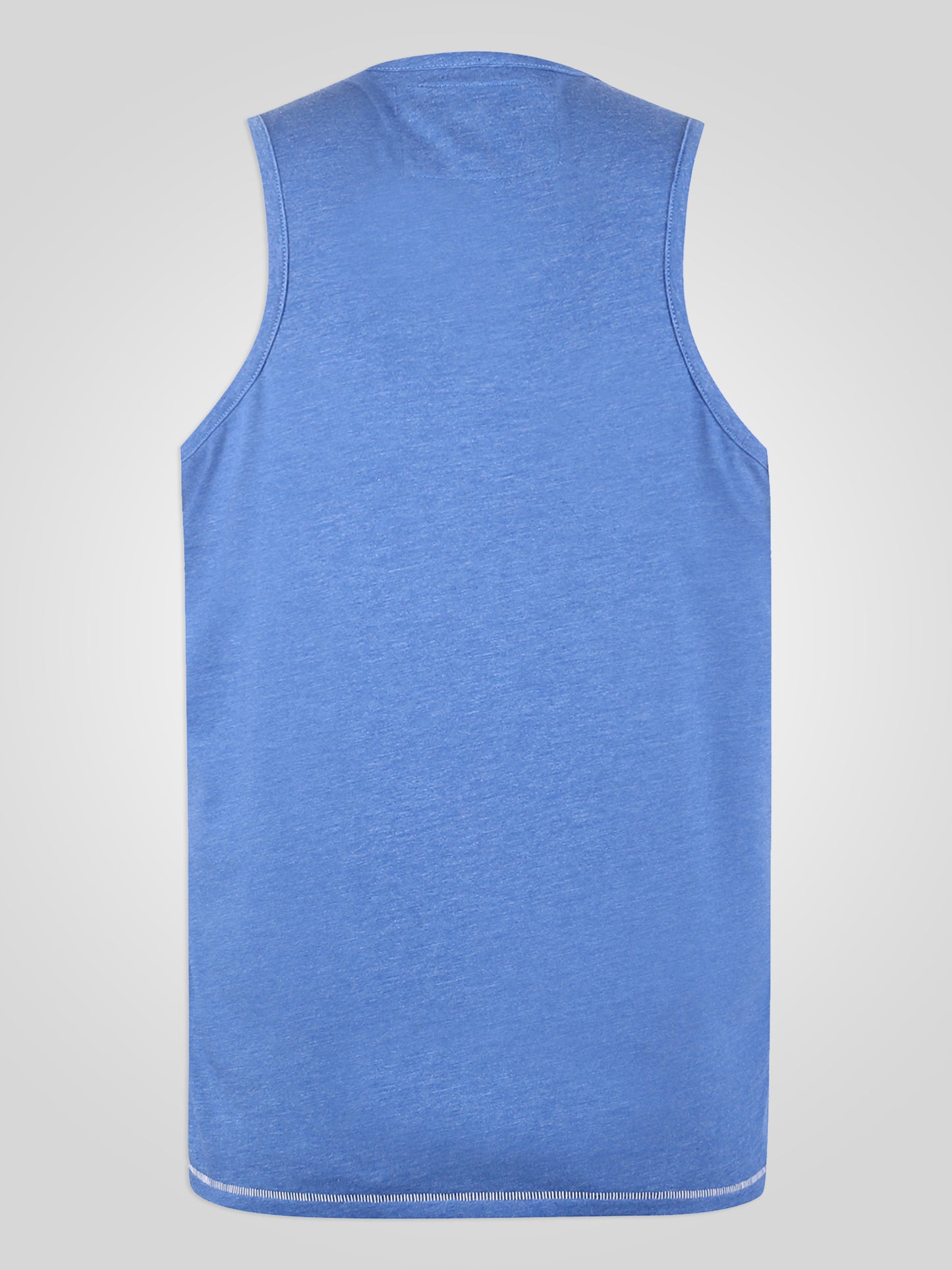 ACRE-D555 Denim Blue Marl South Beach Surf Printed Vest