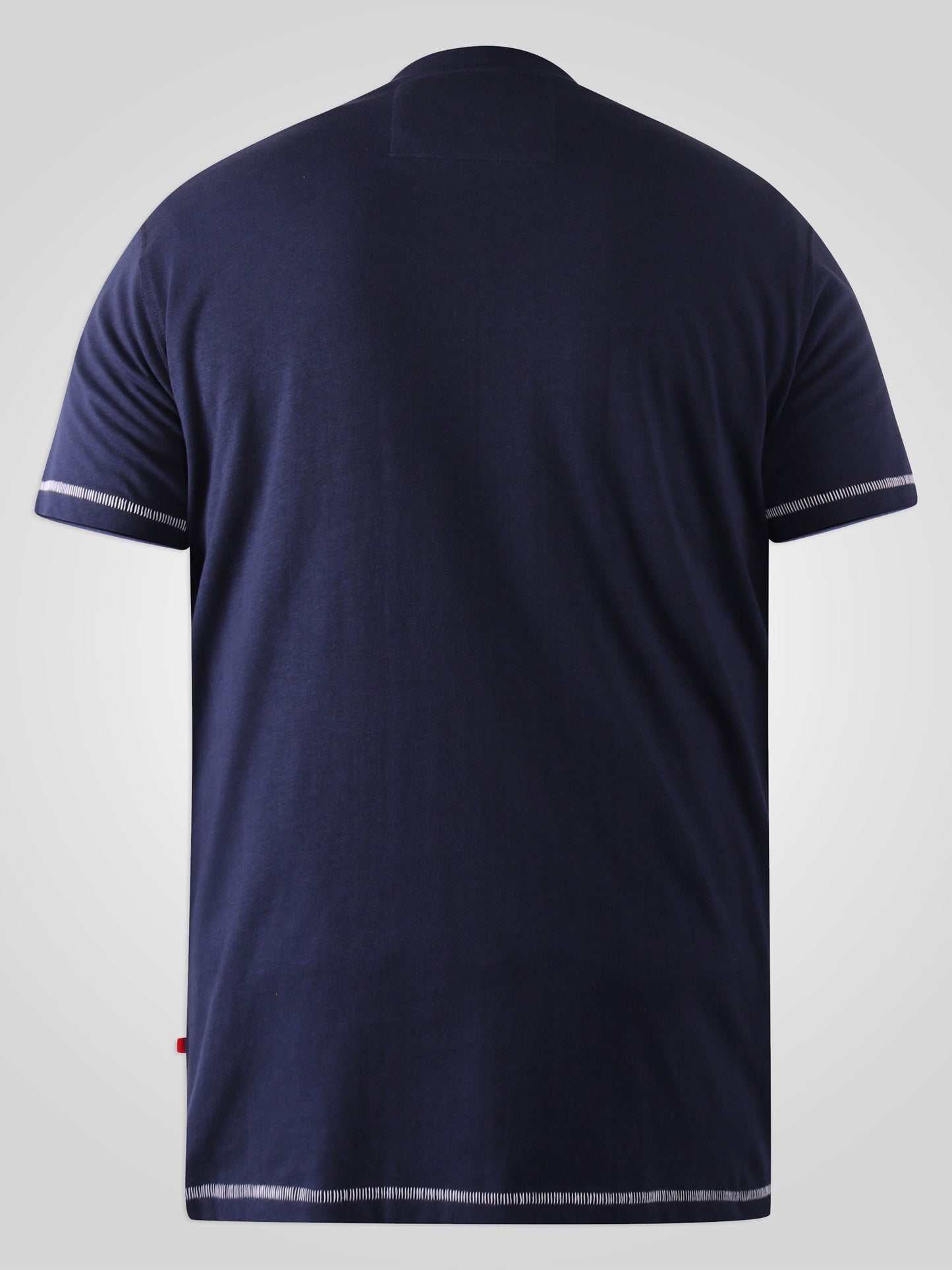 YULE -D555 Navy Blue Christmas Printed T-Shirt