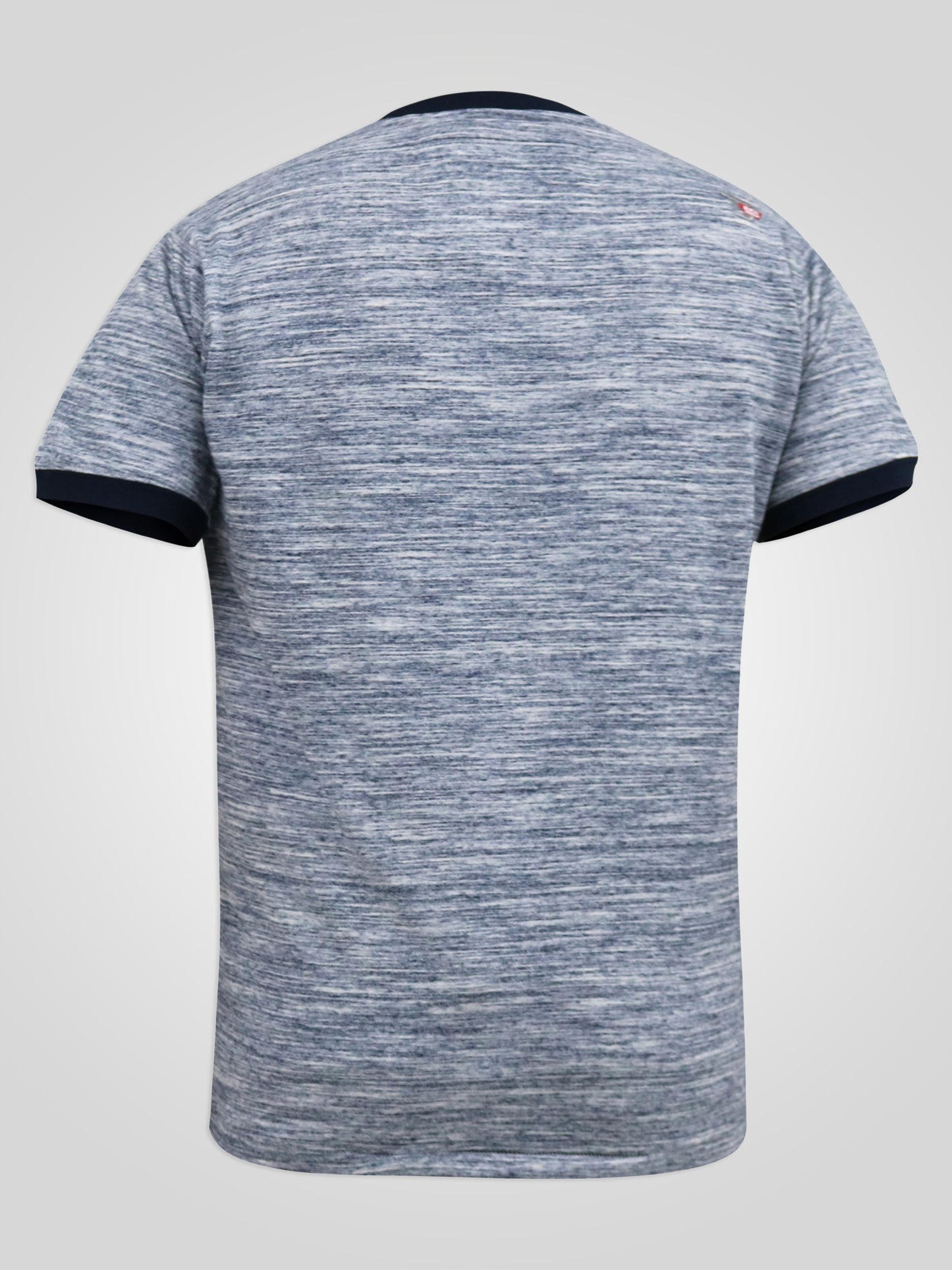 STANDFORD -D555 Blue Reno Brooklyn Print Chest T-Shirt