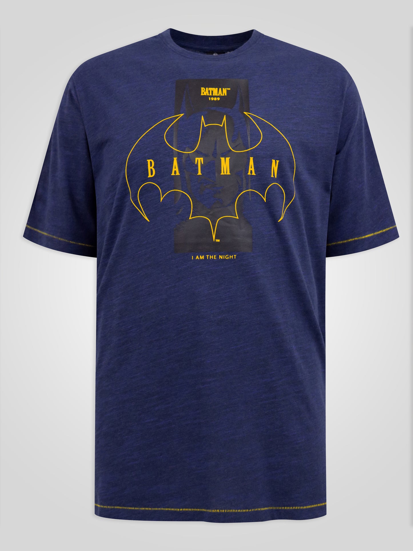 BURNLEY -D555 Blue Reno Official Licensed Batman Printed T-Shirt