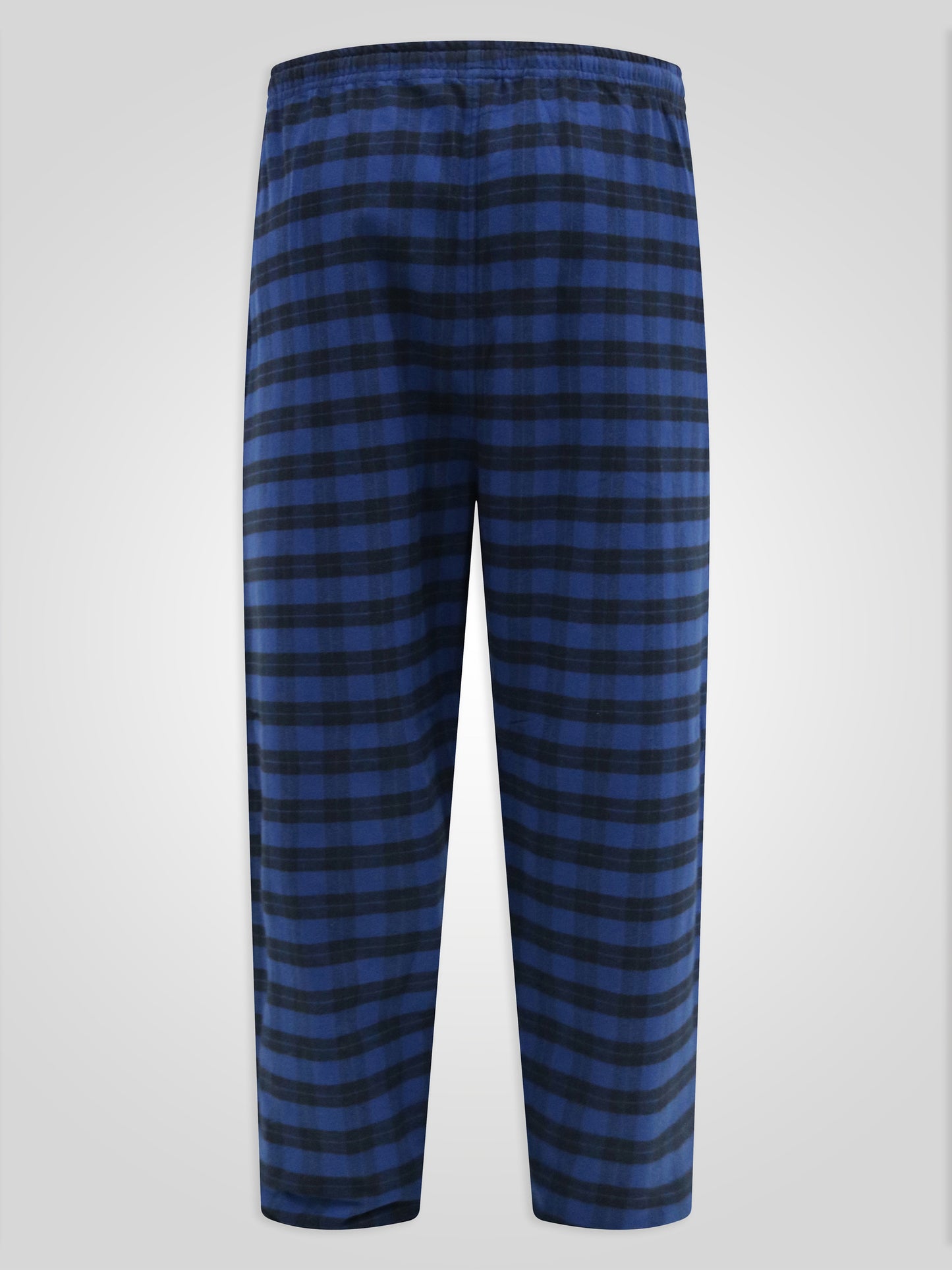 CHATHAM -D555 Navy Blue Check Navy Check Loungewear Trouser