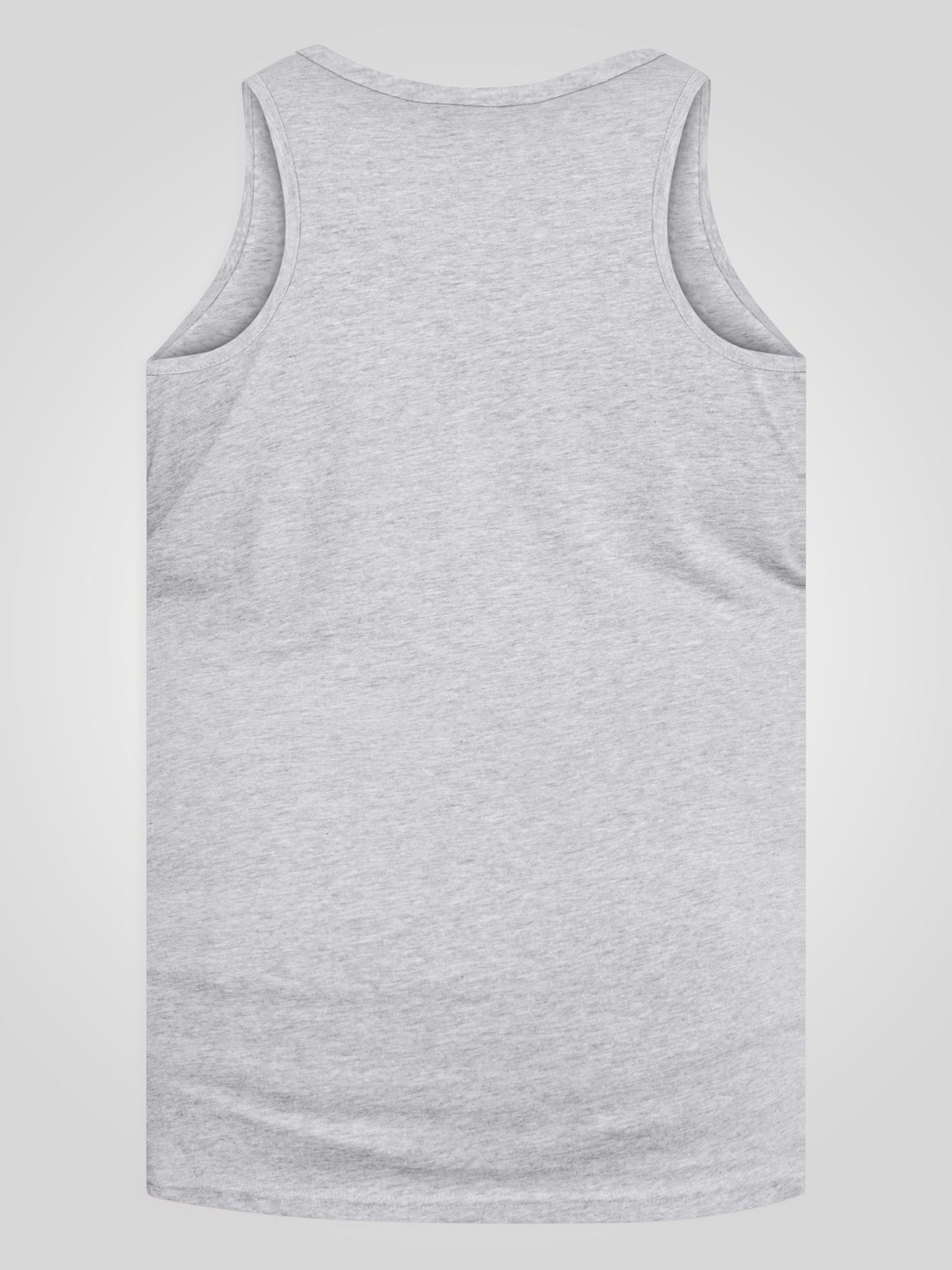 FABIO -D555 Grey Classic Muscle Vest