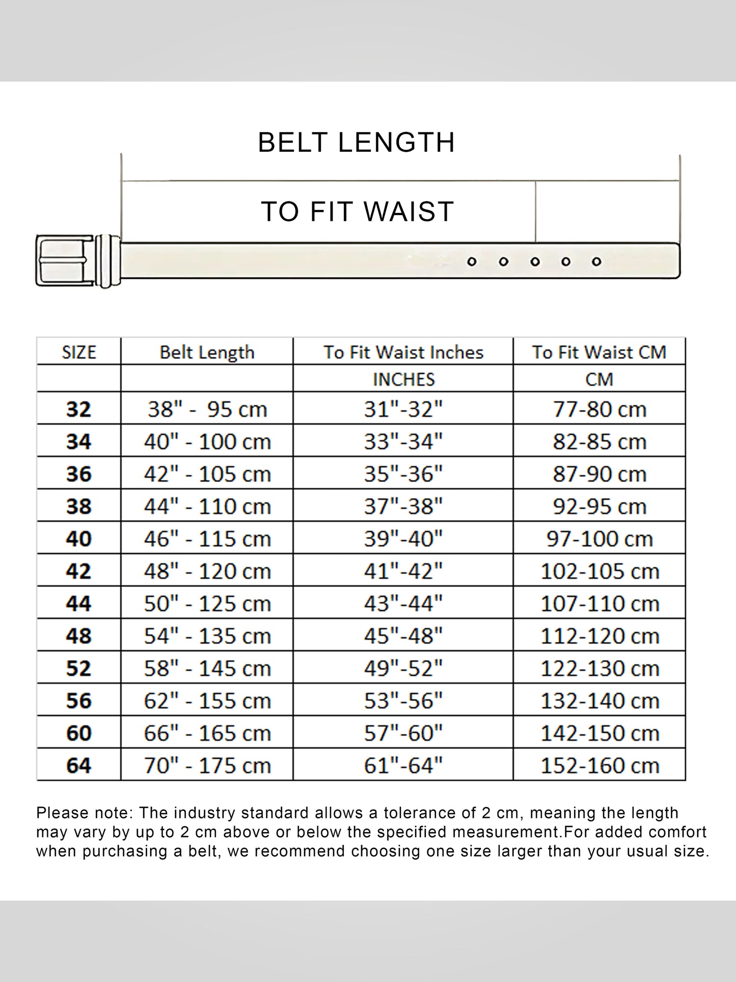 ANTHONY -D555 Tan Brown Square Buckle Edge Stitched Belt 2.7 Cm Width