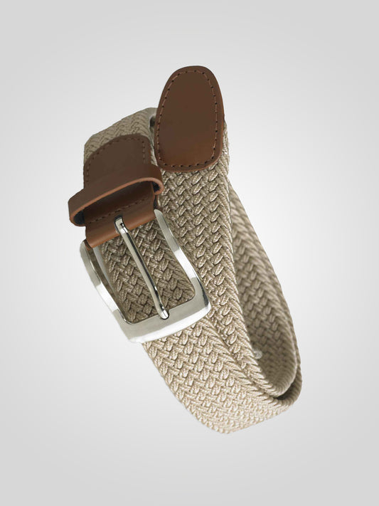 FRANK -D555 Stone Stretch Braided Belt