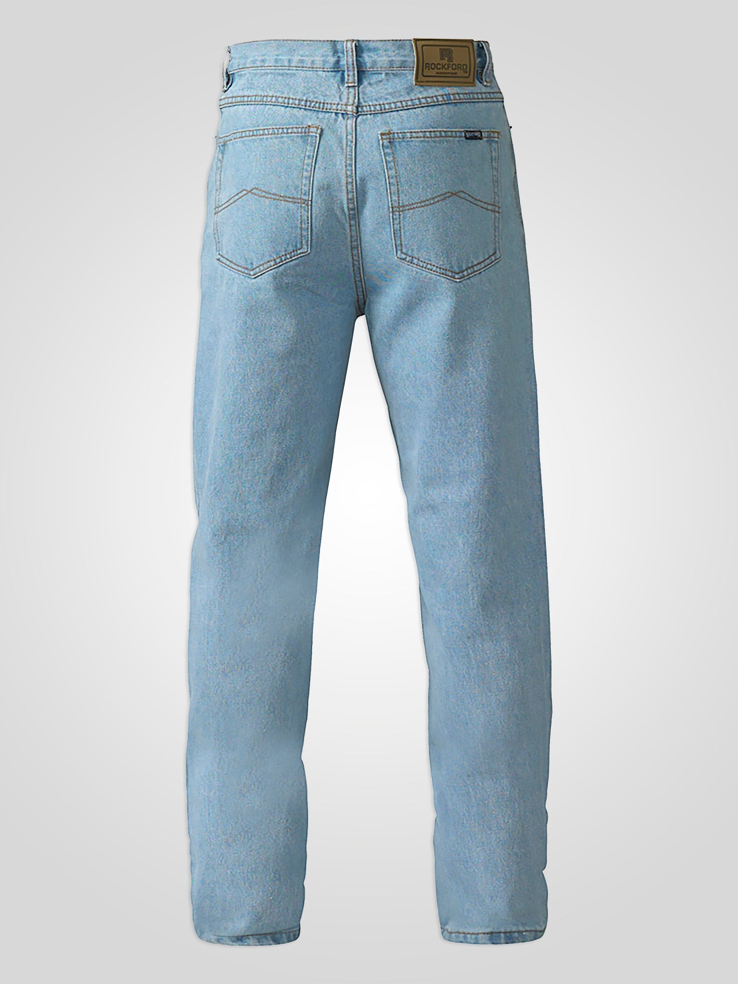 COMFORT -ROCKFORD Bleach Classic Comfort Fit Jeans