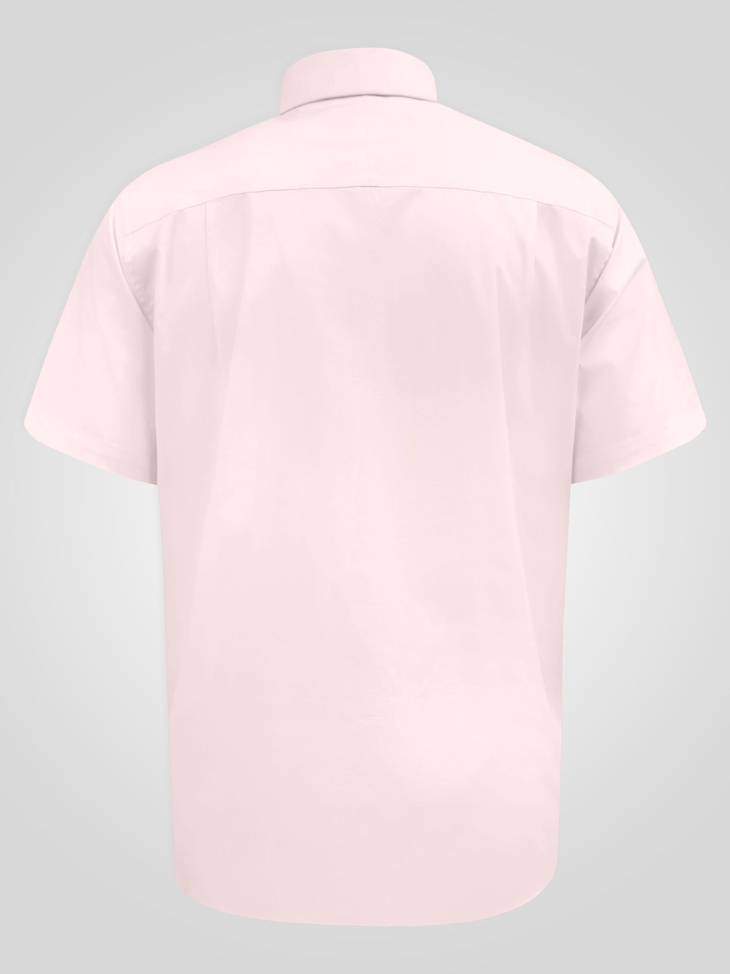 LUCAS -D555 Pink Ultimate Stain Resist Non Iron Short Sleeve Stretch Shirt