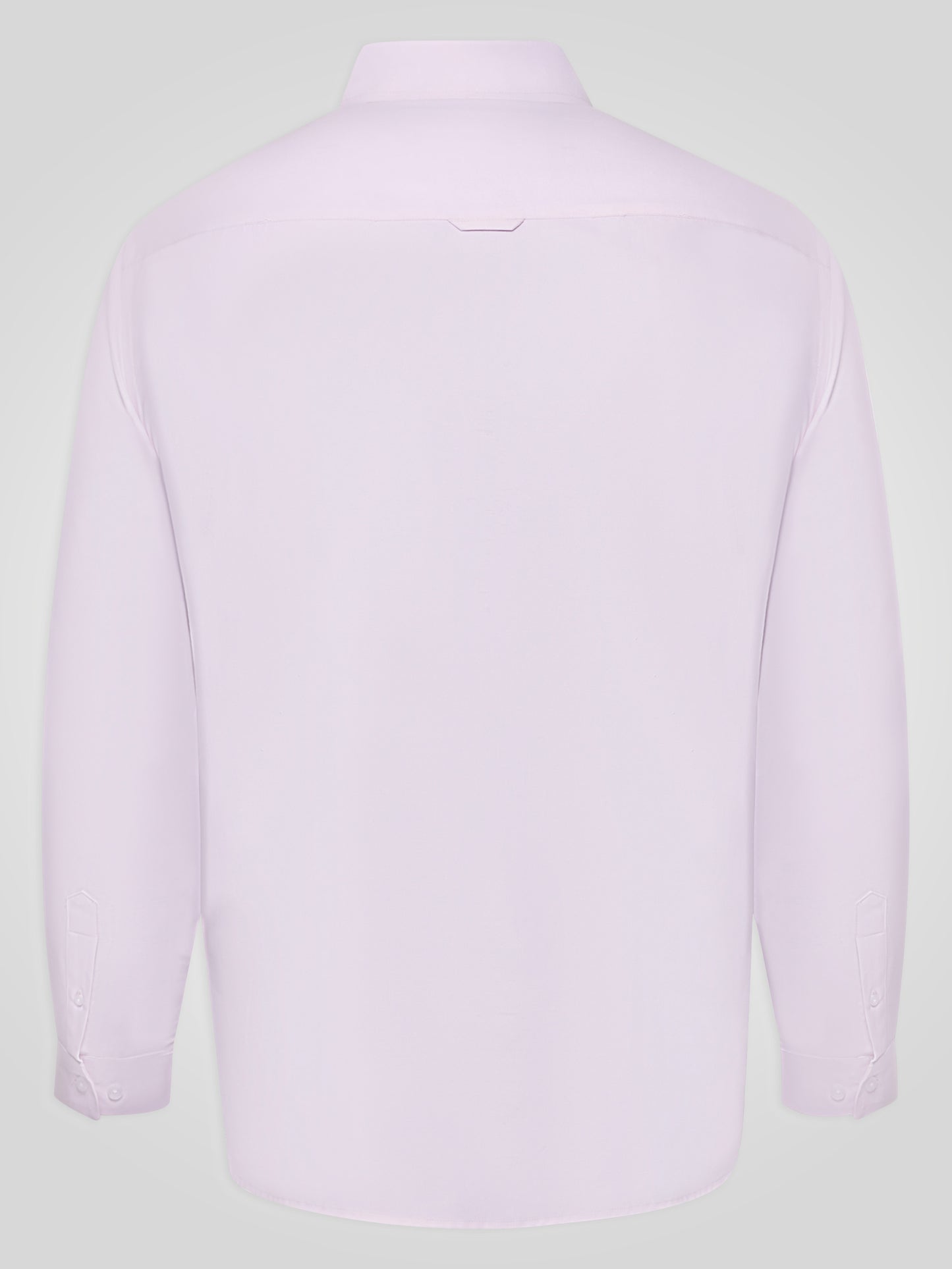 RICHARD -D555 Pink Classic Oxford Long Sleeve Button Down Shirt with Pocket