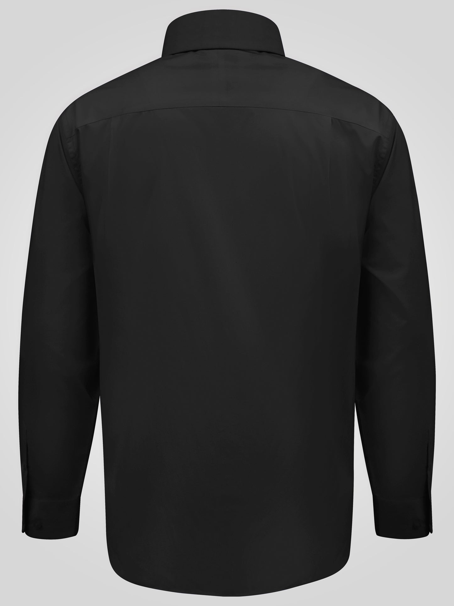 OLIVER -D555 Black Ultimate Stain Resist Non Iron Long Sleeve Stretch Shirt