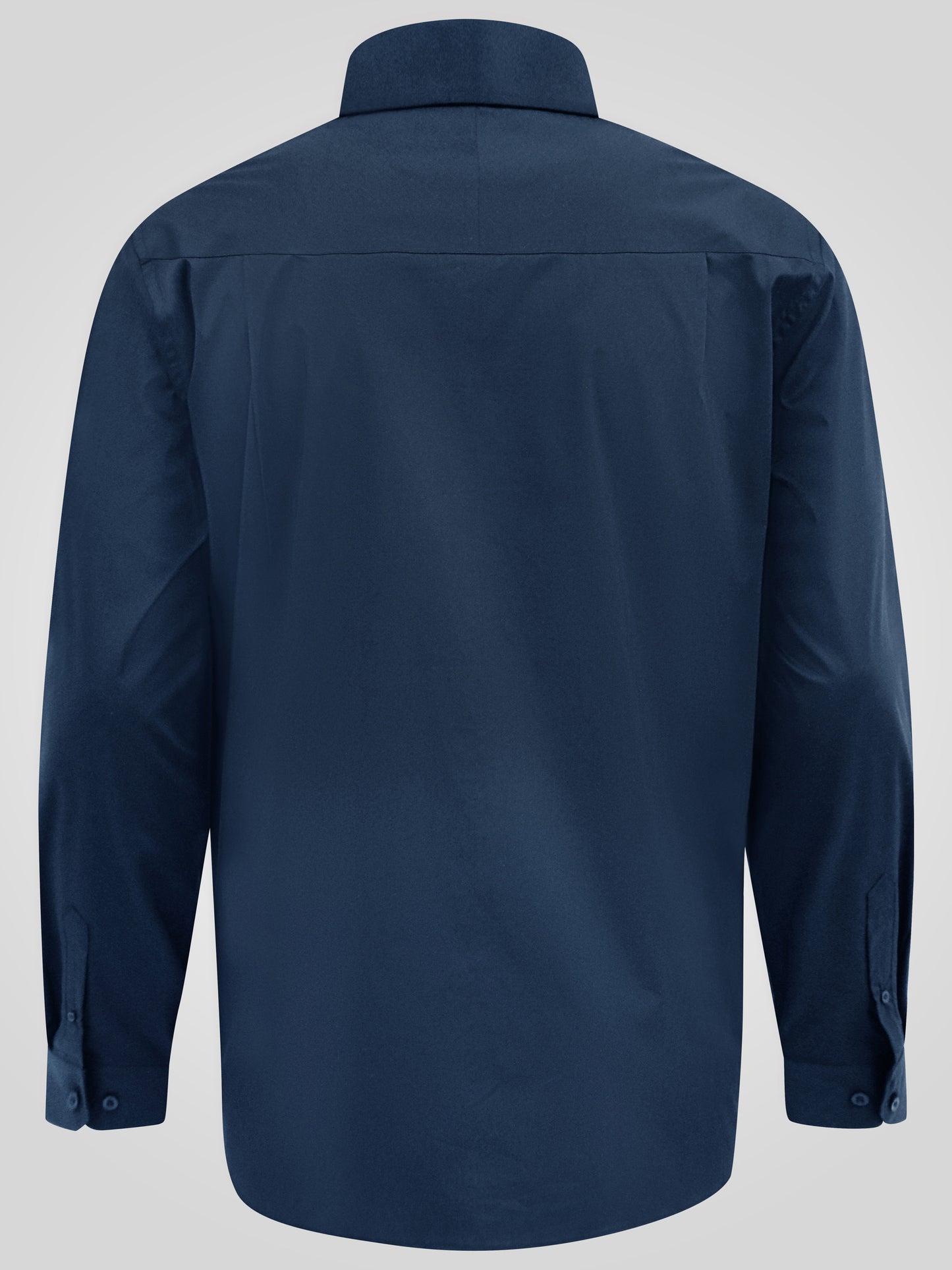 OLIVER -D555 Navy Blue Ultimate Stain Resist Non Iron Long Sleeve Stretch Shirt