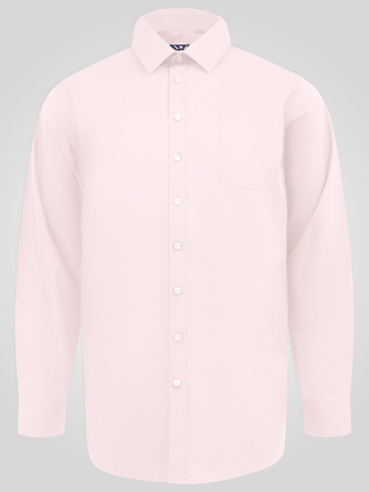 OLIVER -D555 Pink Ultimate Stain Resist Non Iron Long Sleeve Stretch Shirt