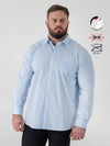 OLIVER -D555 Sky Blue Ultimate Stain Resist Non Iron Long Sleeve Stretch Shirt