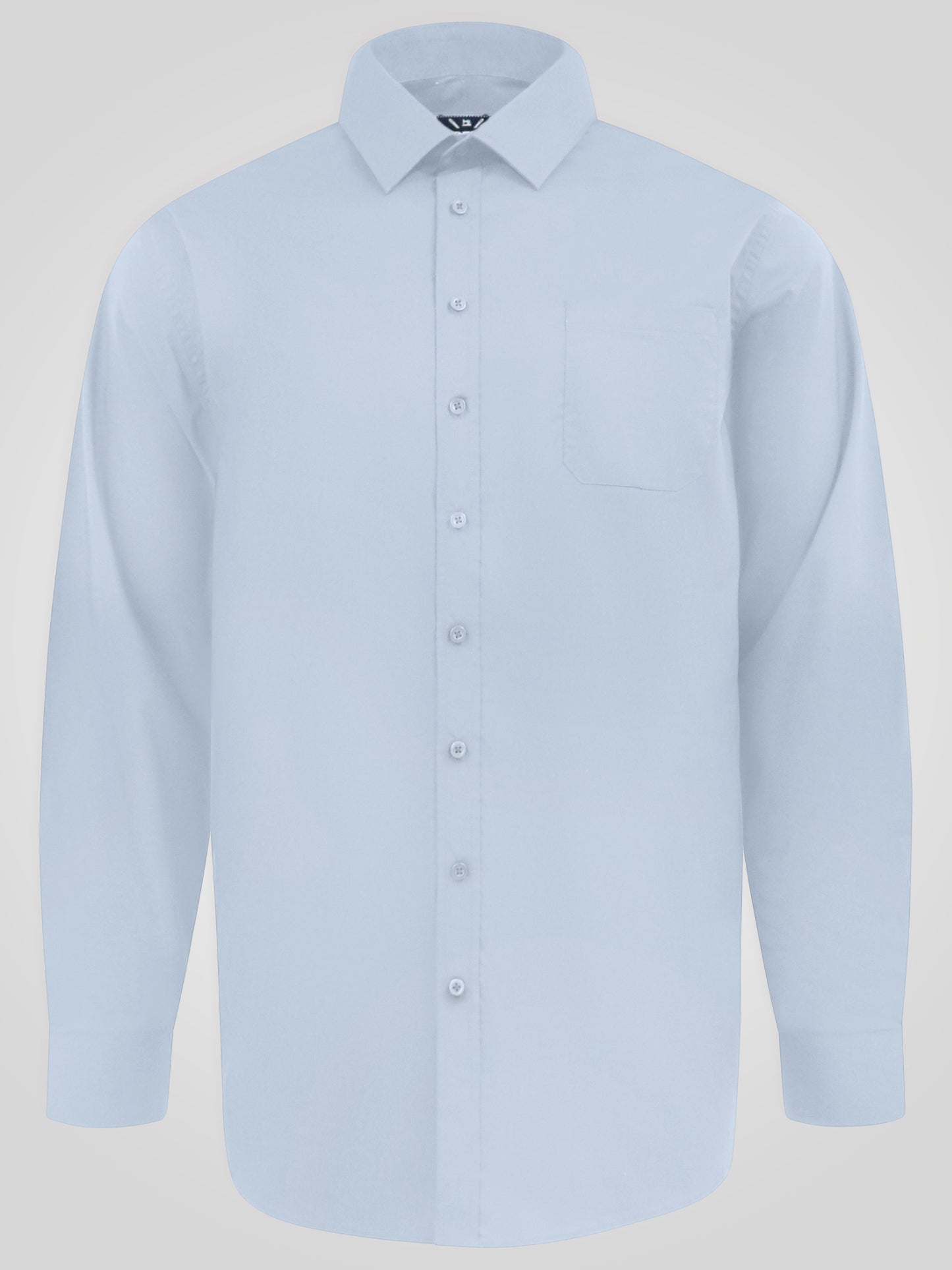 OLIVER -D555 Sky Blue Ultimate Stain Resist Non Iron Long Sleeve Stretch Shirt