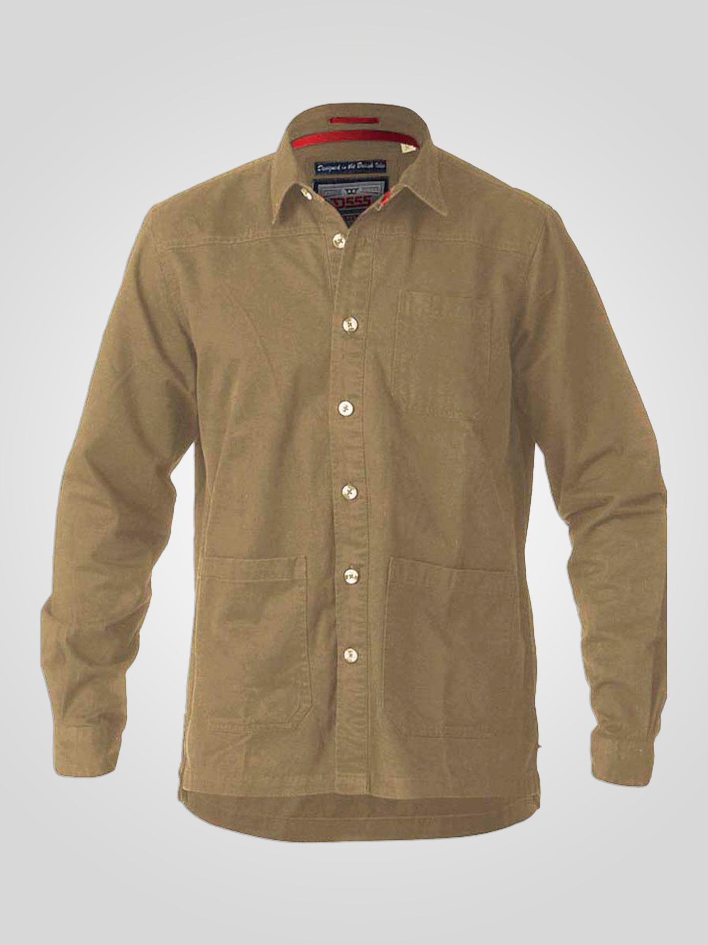 RAMSEY -D555 Sand Heavy Twill Overshirt