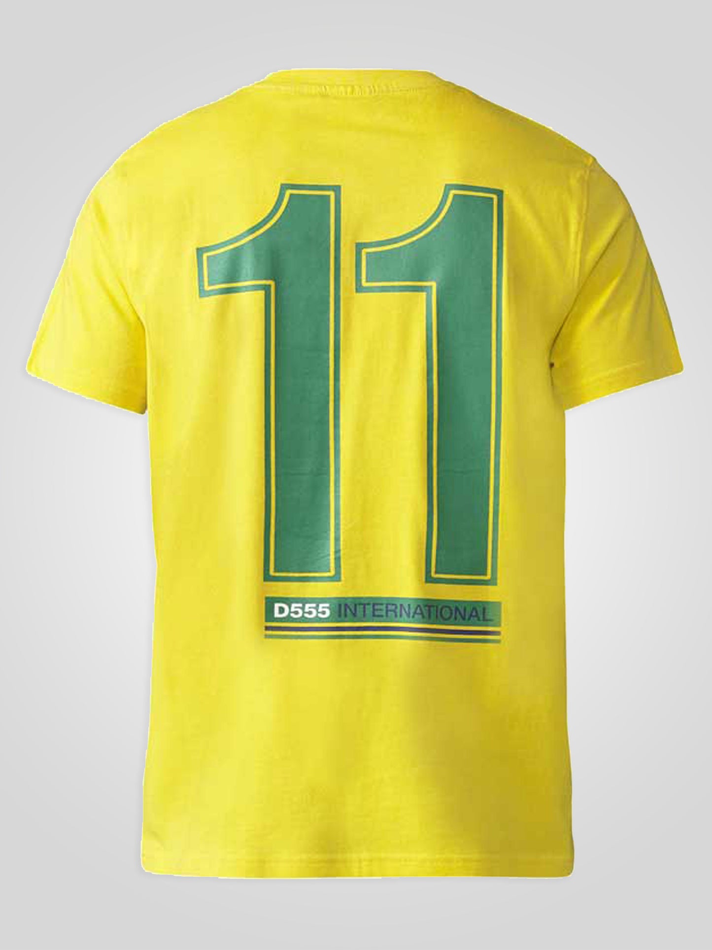 RICARDO -D555 Yellow Brazil Football T-Shirt