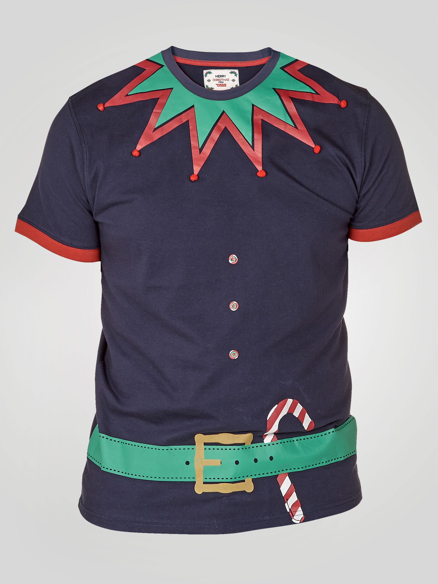 TINSEL - D555 Navy Christmas T-Shirts