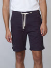 GARETH -D555 Navy Blue Shorts with Elasticated Waistband