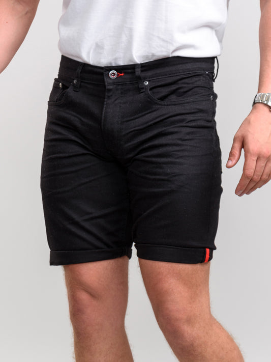 GILBERT 2 -D555 Black Stretch Canvas Short