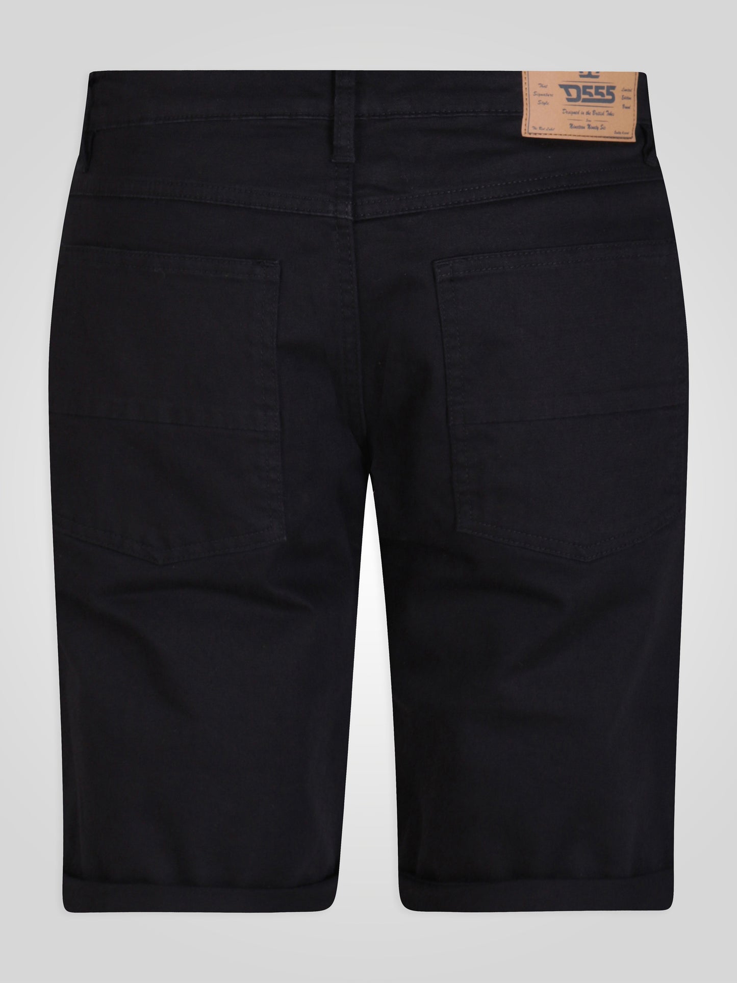 GILBERT 2 -D555 Black Stretch Canvas Short