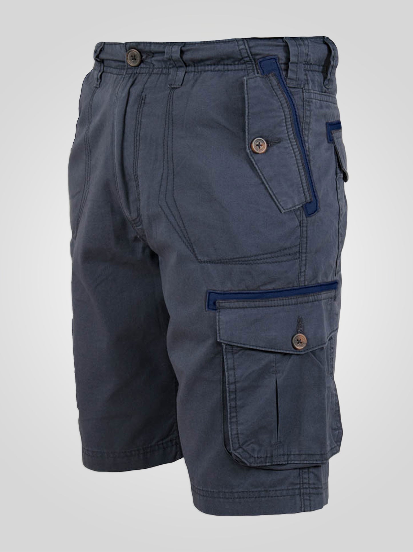 INVICTA -D555 Navy Blue Cotton Cargo Short