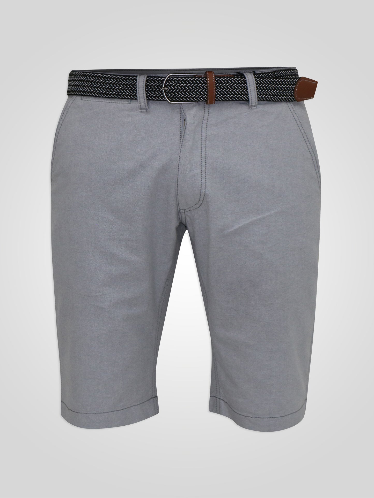NEWGATE -D555 Denim Blue Oxford Chino Shorts