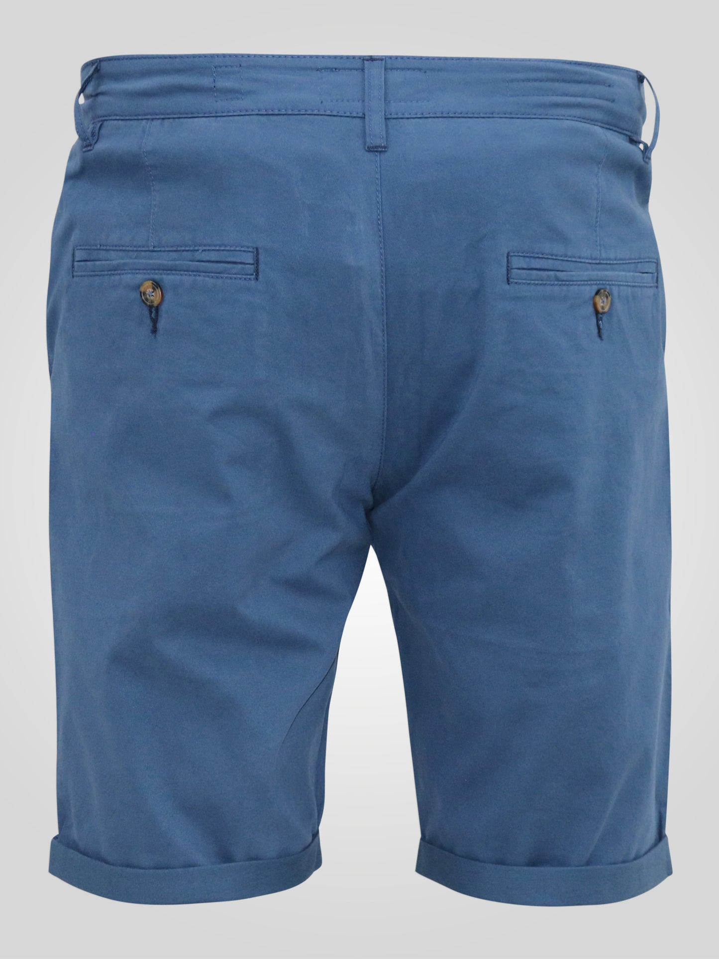 NELSON 1 -D555 Blue Stretch Chino Shorts