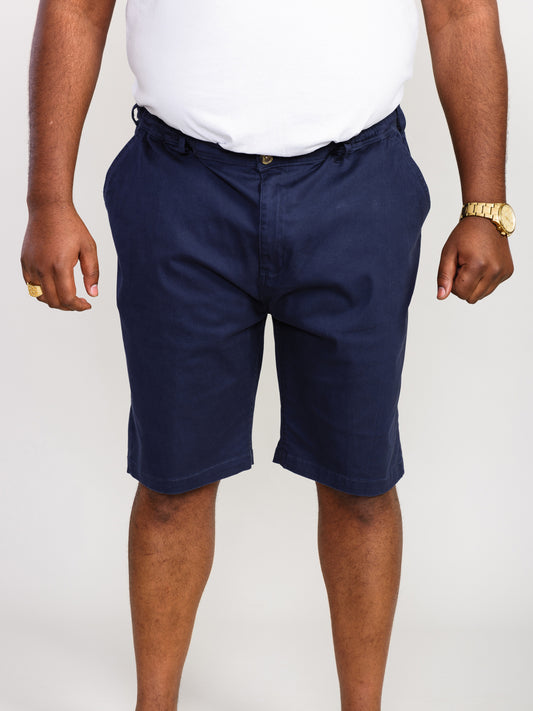 BUTLEY -D555 Navy Blue Full Elastic Stretch Short