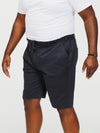 ARIES 1 -D555 Navy Blue Full Elastic Waist Stretch Shorts