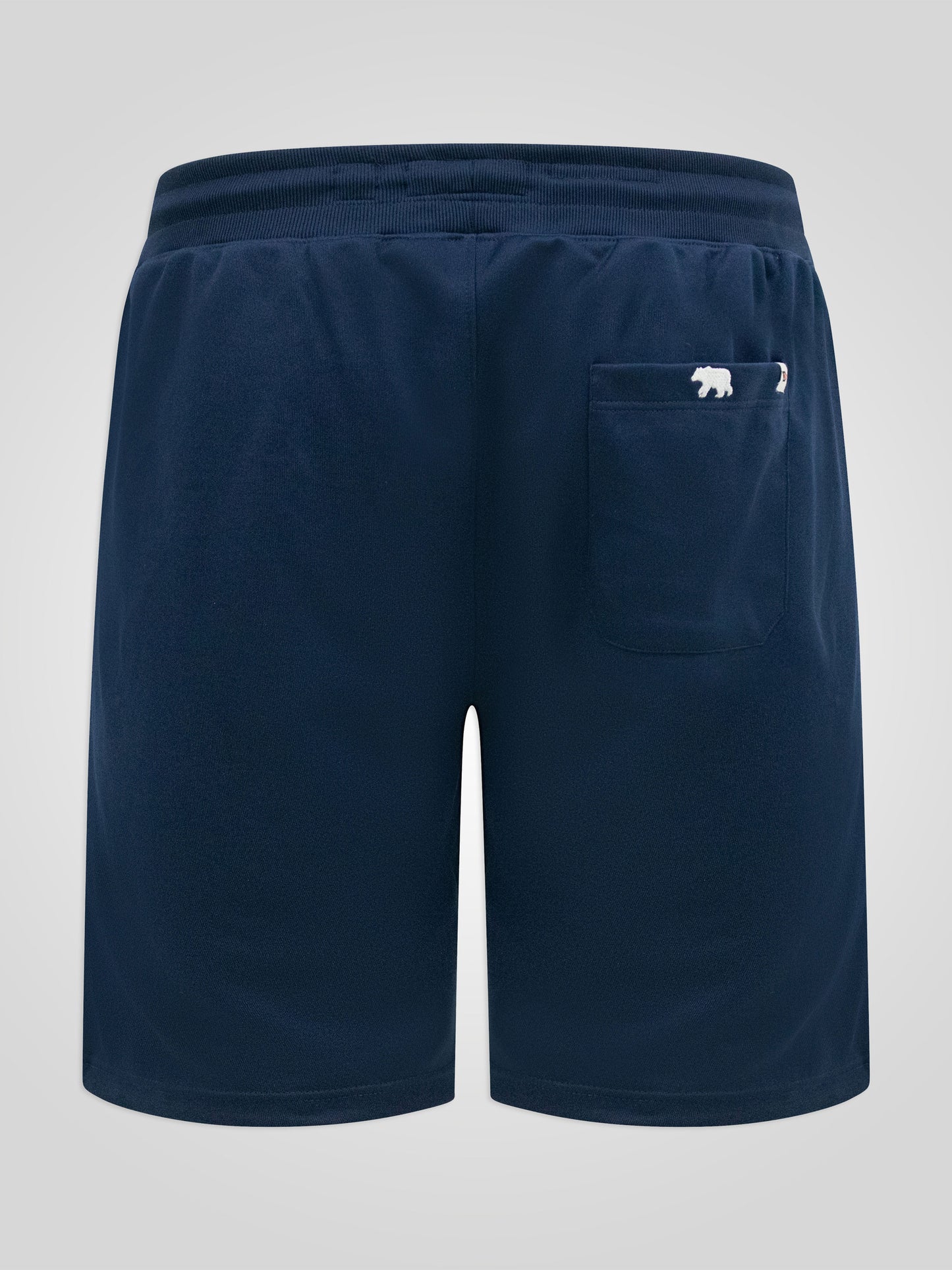 SPALDING -D555 Navy Blue Interlock Shorts with Pin Tuck Front
