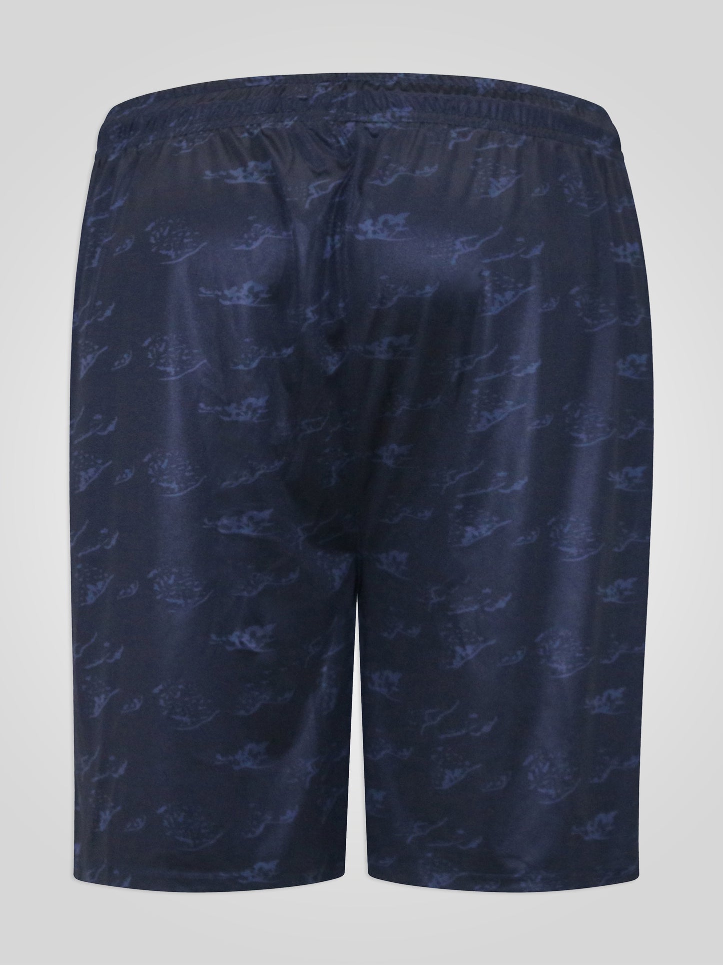 WOKING-D555 Navy Blue Dry Wear Lightweight Performance Stretch Shorts