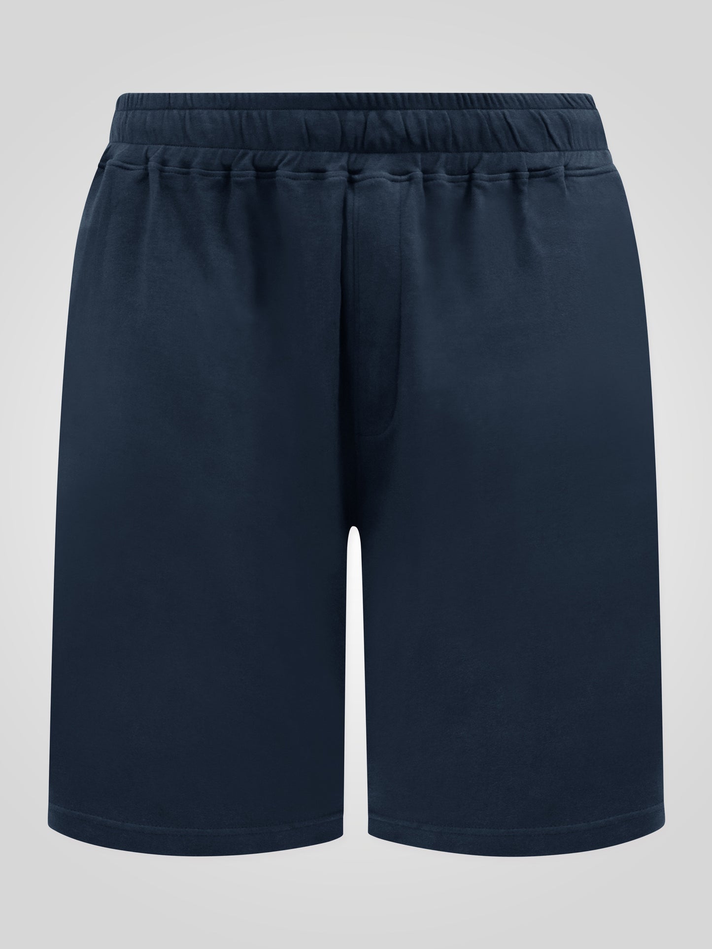 MITCHELL2 -D555 Navy Blue Elasticated Waist Stretch Shorts