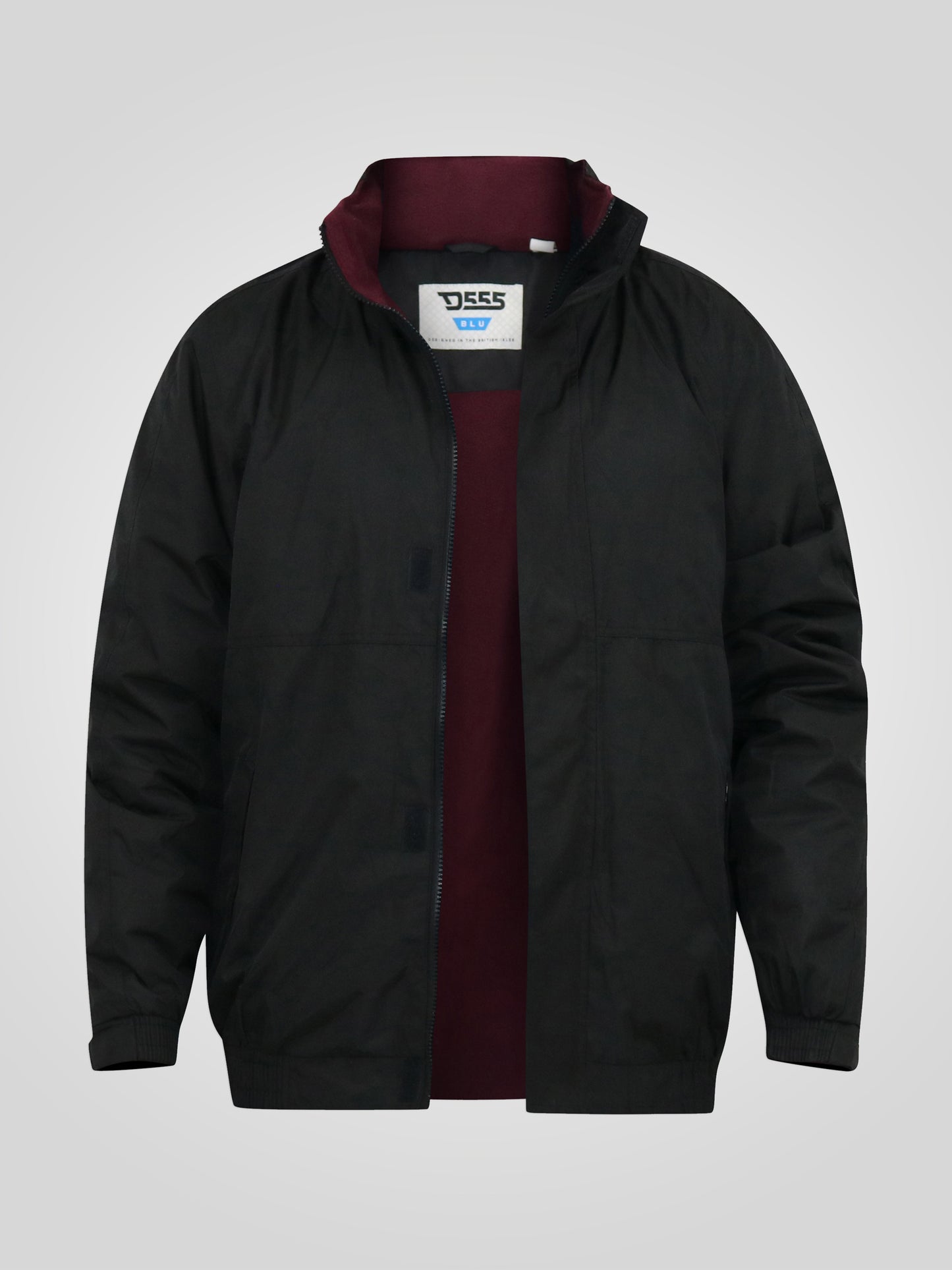 RUDY -D555 Black Showerproof Fleece Lined Jacket