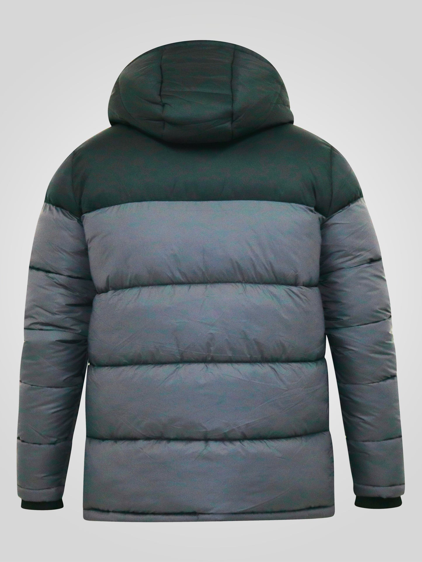 WORRALL -D555 Charcoal Quilted Puffer Jacket