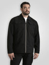 WIMBLEDON -D555 Black Couture Stretch Zip Through Jacket