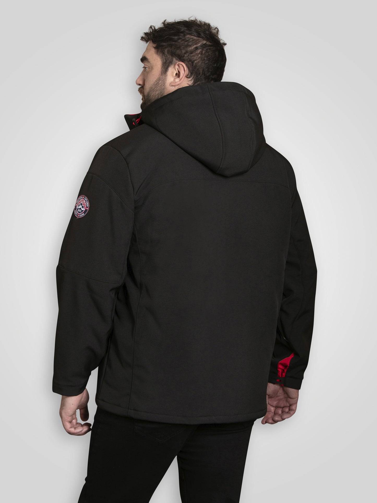 FRETWELL -D555 Black Padded Soft Shell Jacket