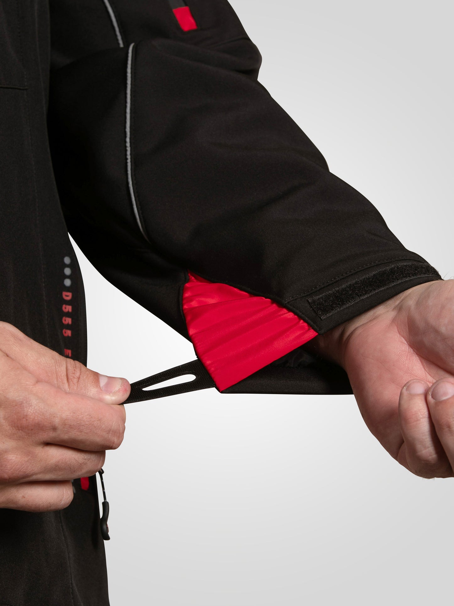 FRETWELL -D555 Black Padded Soft Shell Jacket