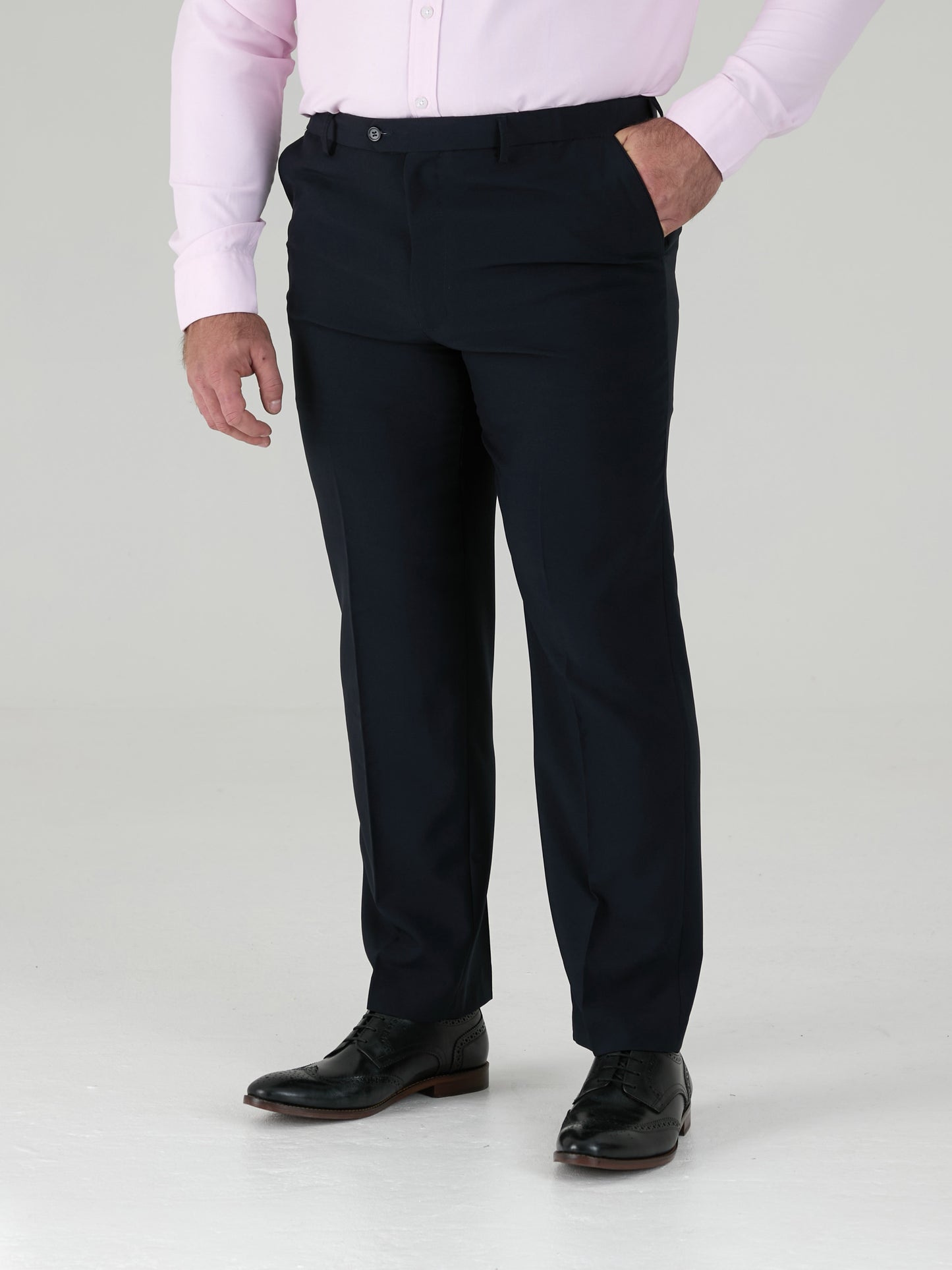MAX -D555 Navy Blue Xtenda Waist Trouser