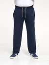 GLOUCESTER  2 -D555 Navy Blue D555 Open Hem Jogger with Embroidery