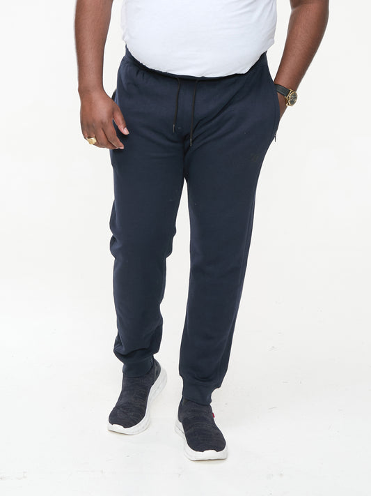 ASHFORD -D555 Navy Blue Couture Elasticated Waistband Jogger