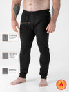 BOSTON -D555 Black Thermal Long Johns