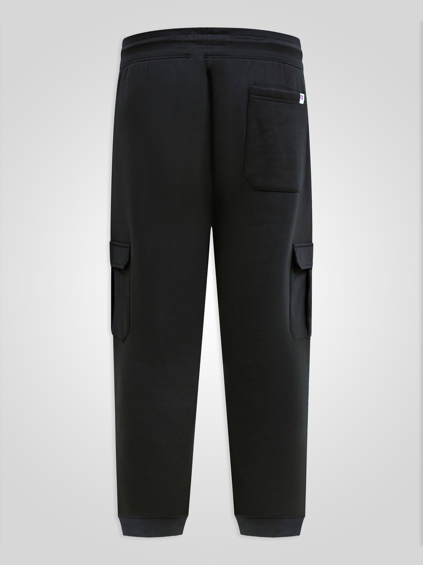 EDINBURGH 1 -D555 Black Cargo Pocket Joggers