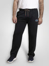 BRIDGEND -D555 Navy Blue Open Hem Jogger with Apparel Supplies Logo
