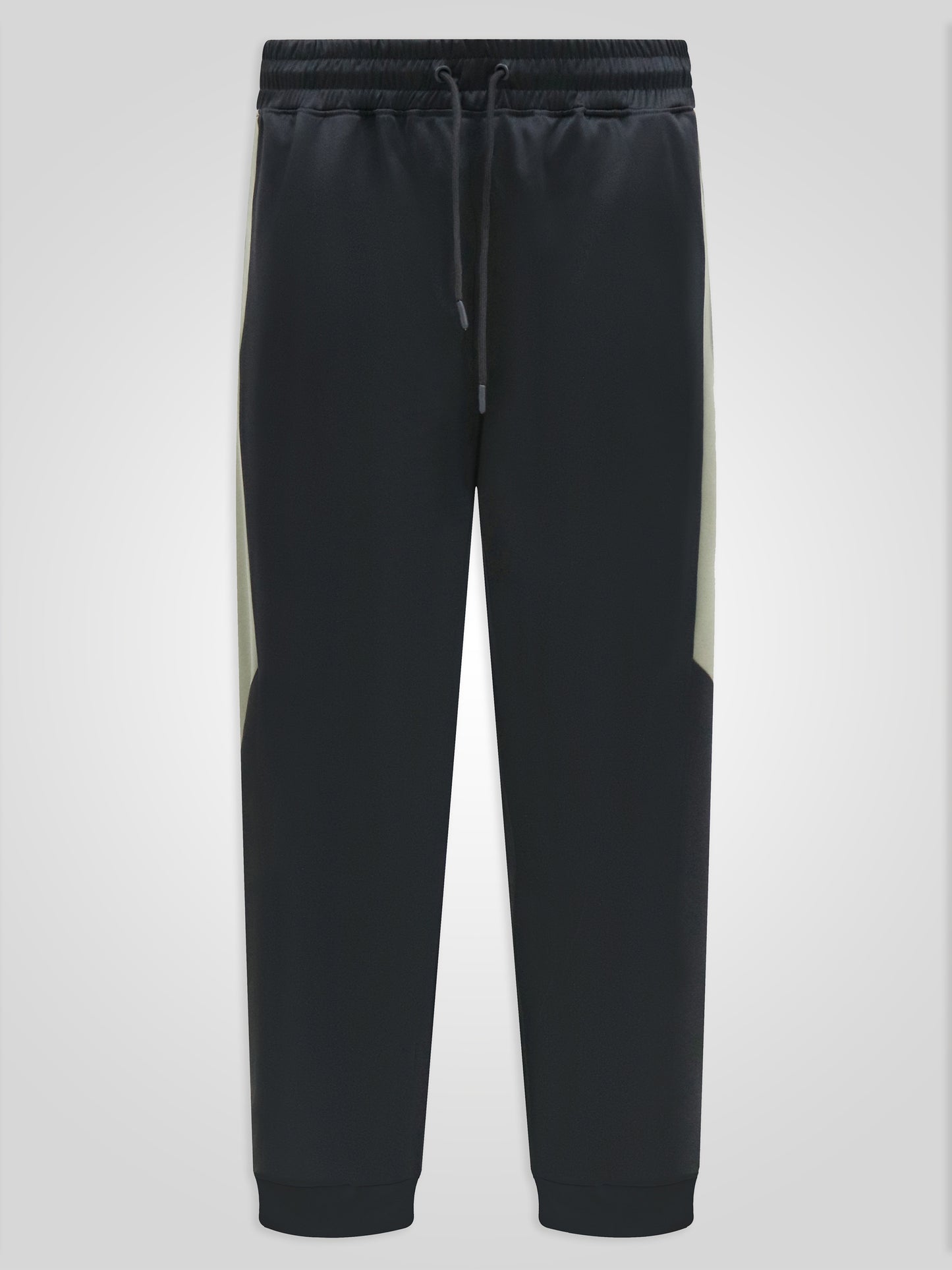 PETERBOROUGH -D555 Black Dry Wear Elasticated Jogger with Contrast Panels