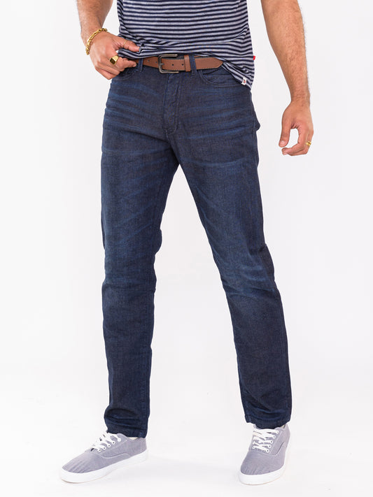 IMPALA -D555 Dark Blue Dark Stretch Denim Jeans